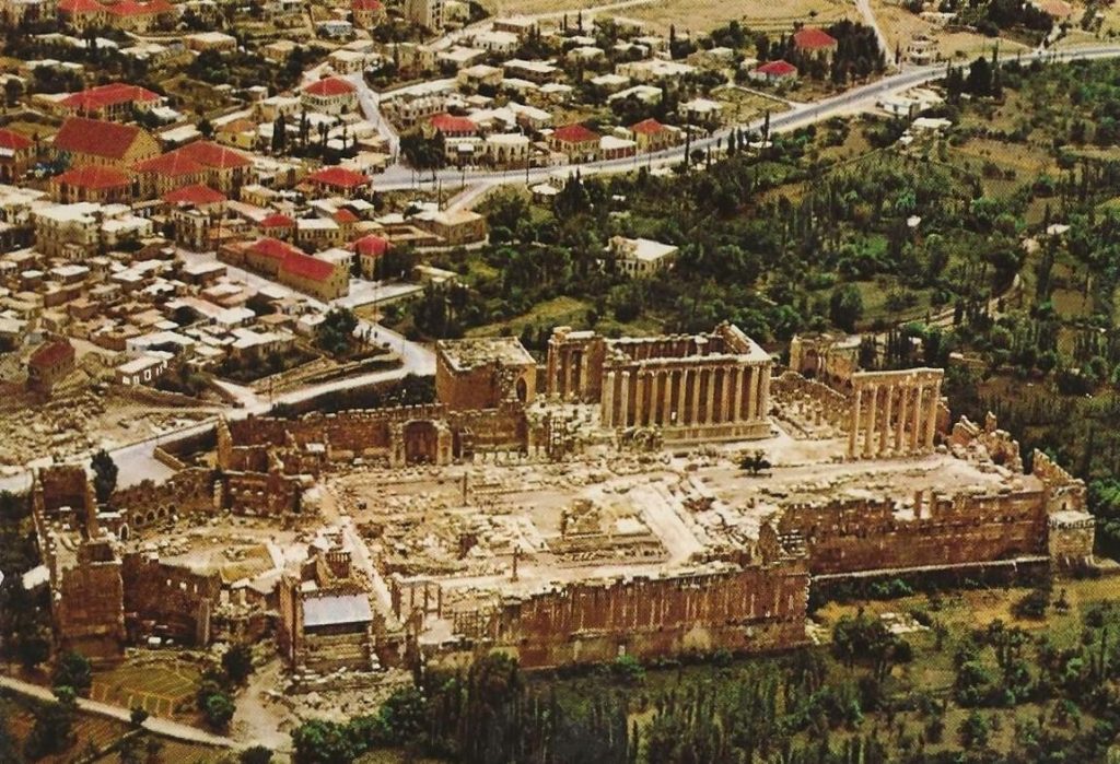 Baalbek Temple Complex - looking south